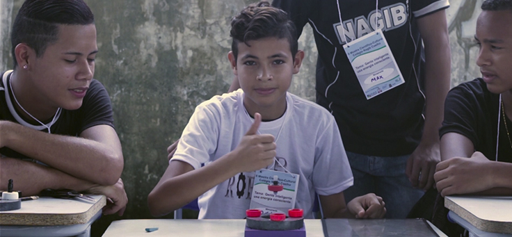 Alunos da Escola Janela, de Goiás, retratada na série Janelas de Inovação