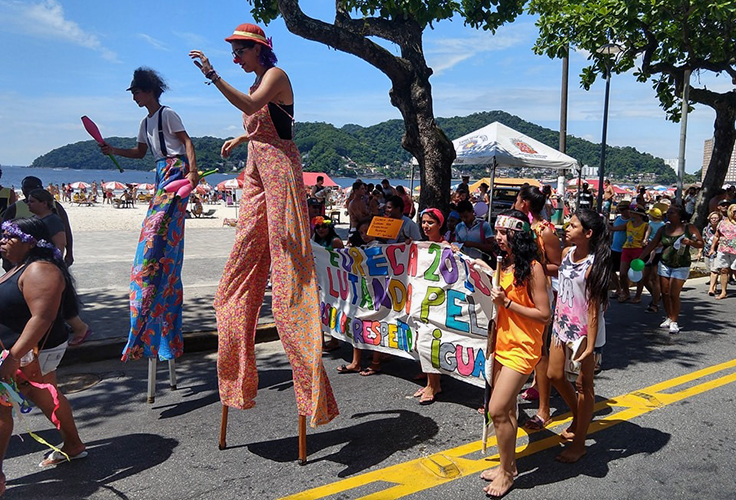 No carnaval desde 1992, o Bloco Eureca aborda temas ligados aos direitos de crianças e adolescentes. O projeto quer visibilizar o ECA e incentivar o protagonismo infanto-juvenil.