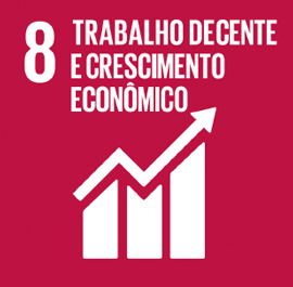 O ODS 8 é sobre Trabalho Decente e Crescimento Econômico.