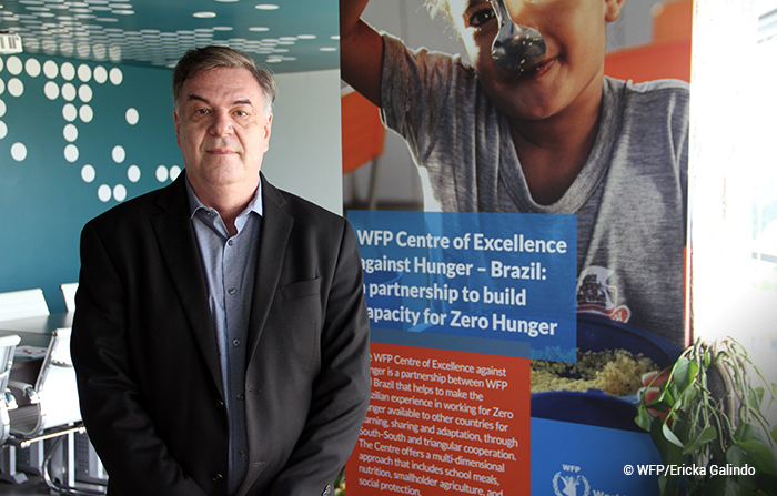 Daniel Balaban, representante do Brasil no Programa Mundial de Alimentos e diretor do Centro de Excelência contra a Fome.